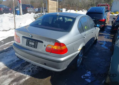 2004 BMW 325Xi z USA, uszkodzony, nr VIN WBAEU33444PR07368